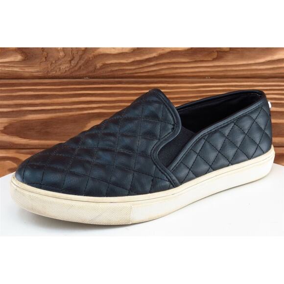 Steve Madden Women Size 7.5‎ M Black Fashion Sneakers Synthetic - Picture 1 of 9